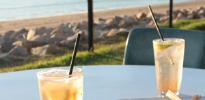 Drinks by the water in Darwin