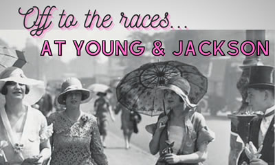 Melbourne Cup Day at Young and Jackson